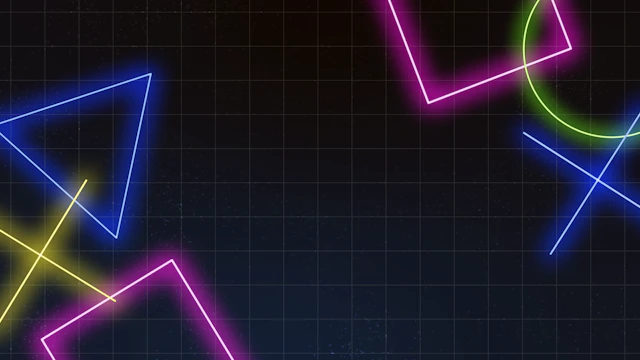 シンプルめゲーム背景(6種)のサムネイル１枚目