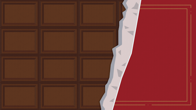 チョコレートの背景(8種)のサムネイル１枚目