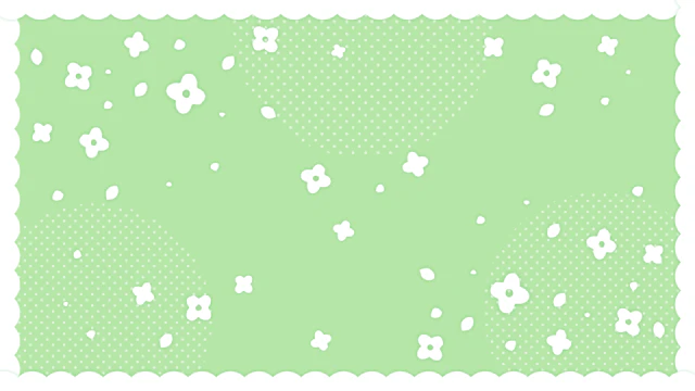 フリルつきかわいい小花柄(3種)のサムネイル１枚目