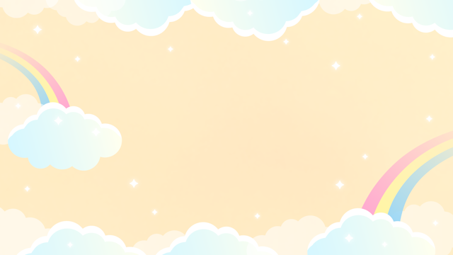 きらきら虹の背景(6種)のサムネイル２枚目