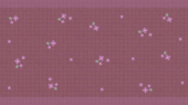 シックな小花柄の背景(5種)のサムネイル２枚目