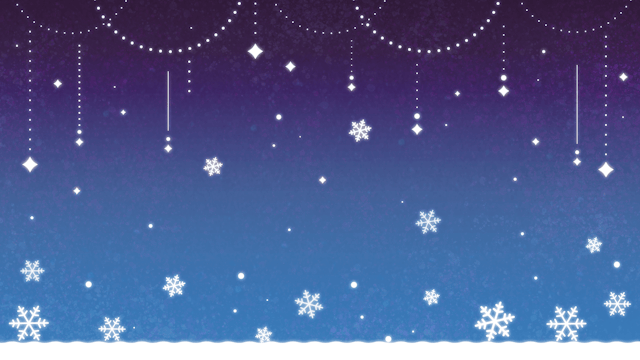 きらきら輝くクリスマスの背景(8種)のサムネイル１枚目