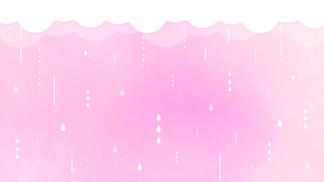 パステルカラーな雨の背景(6種)のサムネイル２枚目