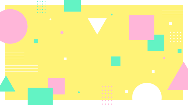 爽やかな幾何学模様の背景(7種)のサムネイル２枚目