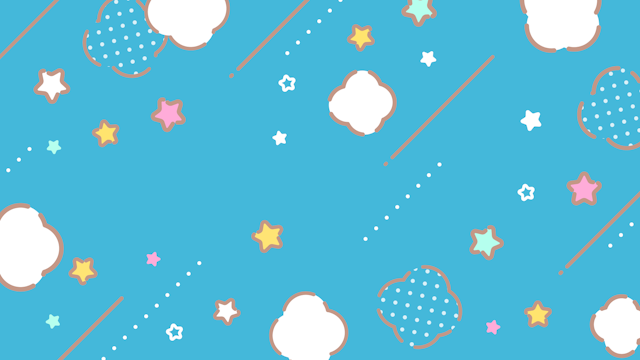 ビビッドかわいい流れ星(2種)のサムネイル２枚目