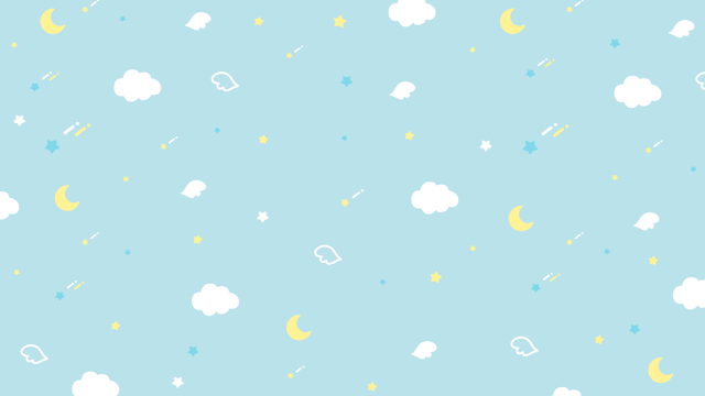 空と星と天使の背景(8種)のサムネイル２枚目
