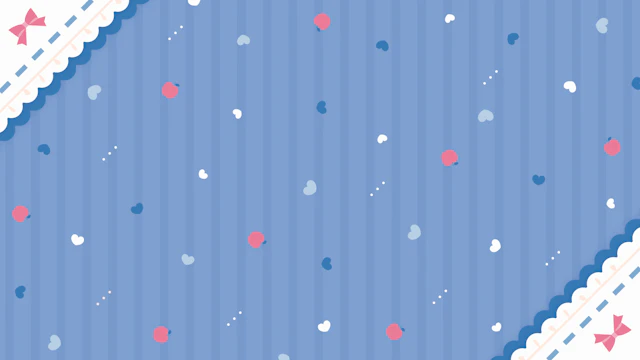 りんごとフリルの背景(8種)のサムネイル２枚目