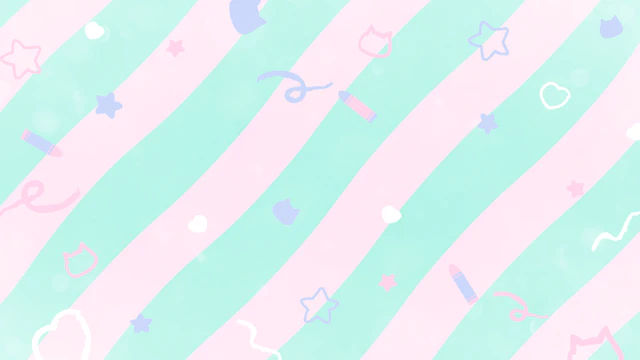 クレヨンとパステルカラーな背景(7種)のサムネイル２枚目