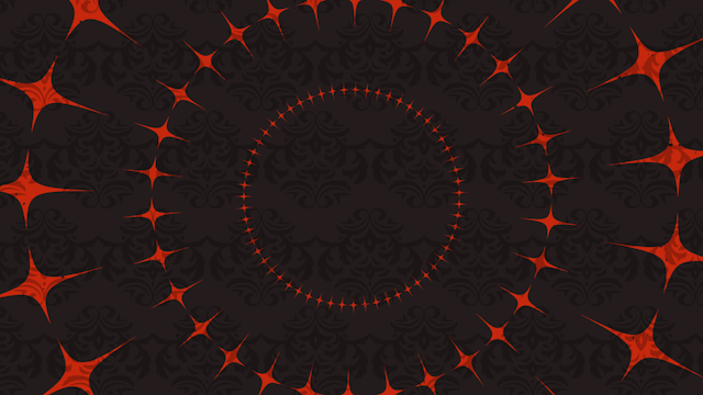 ダーク円形背景(6種)のサムネイル１枚目