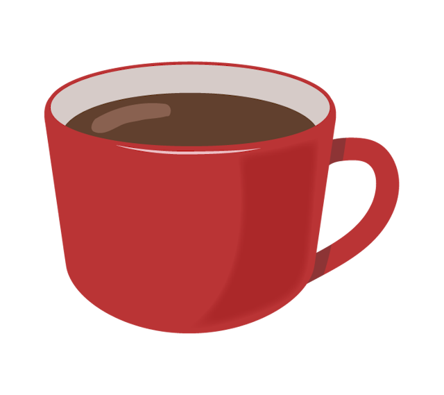カフェラテ(動物ラテアート)とコーヒーのイラスト(11種)のサムネイル１枚目