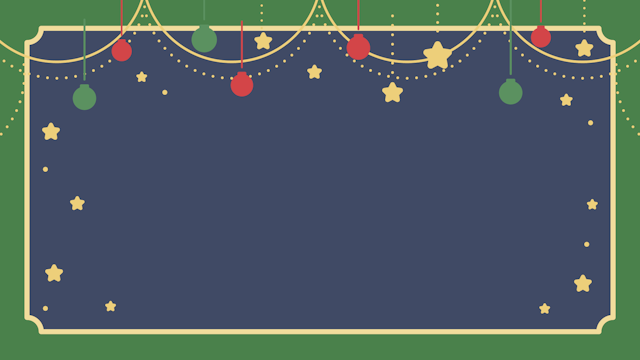 クリスマスカラーなフレーム(2種)のサムネイル１枚目