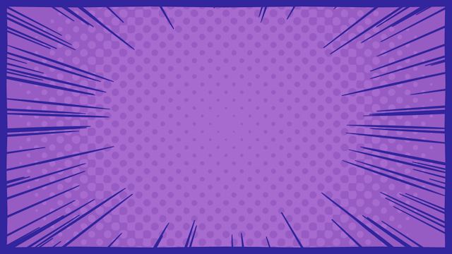 コミック風集中線の背景(8種)のサムネイル１枚目