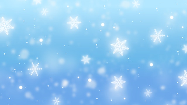 きらきら雪が降る背景(6種)のサムネイル１枚目