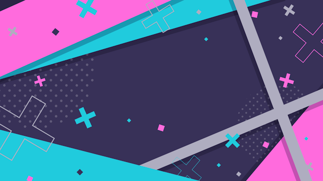 幾何学ポップな背景(8種)のサムネイル２枚目