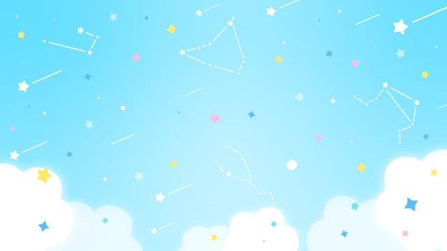 星座と雲の背景(8種)のサムネイル２枚目