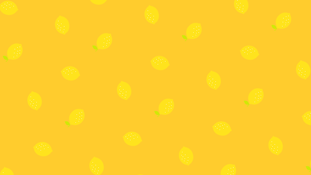 レモンの柄の背景(6種)のサムネイル２枚目