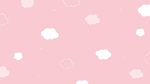 かわいい雲の柄背景(11種)のサムネイル２枚目