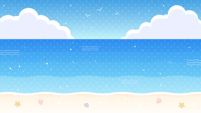 夏の海の背景(8種)のサムネイル１枚目