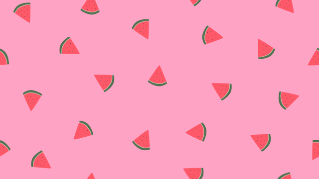 すいかの柄背景(6種)のサムネイル２枚目