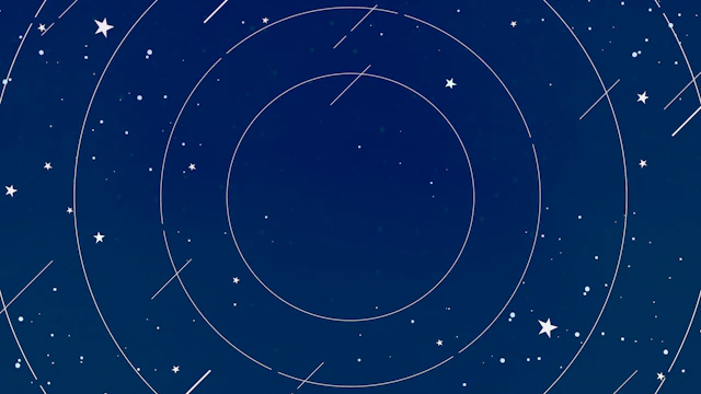 星の流れる背景(7種)のサムネイル１枚目