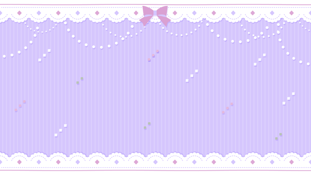 パステルリボンとレースの背景(8種)のサムネイル２枚目