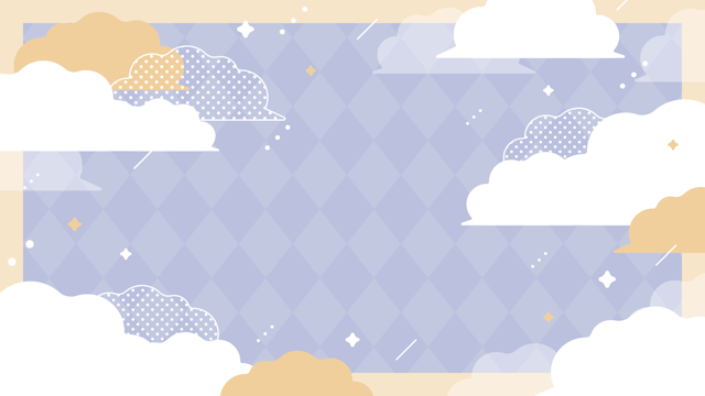 ファンタジーな雲の背景(8種)のサムネイル２枚目