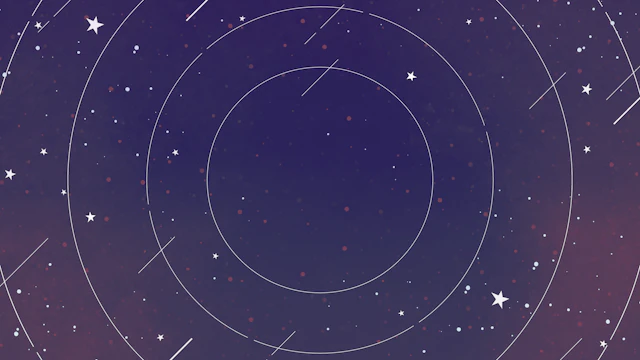 星の流れる背景(7種)のサムネイル２枚目