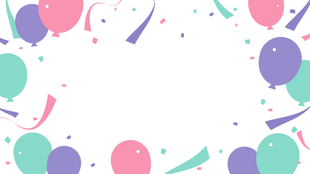 パーティーフレーム(9種)のサムネイル１枚目