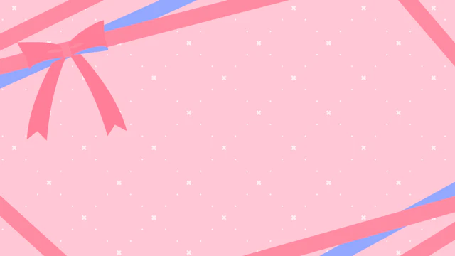 リボンの背景(7種)のサムネイル１枚目