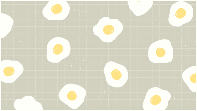目玉焼きの背景(6種)のサムネイル２枚目