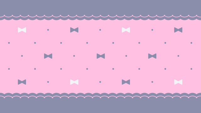 リボンとレースの背景(10種)のサムネイル１枚目