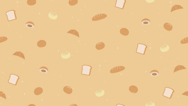 パンの柄の背景(8種)のサムネイル２枚目