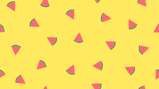 すいかの柄背景(6種)のサムネイル１枚目