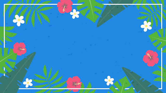 トロピカルサマーな背景(8種)のサムネイル１枚目