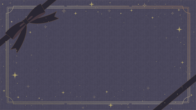 シックなリボンフレーム背景(9種)のサムネイル２枚目