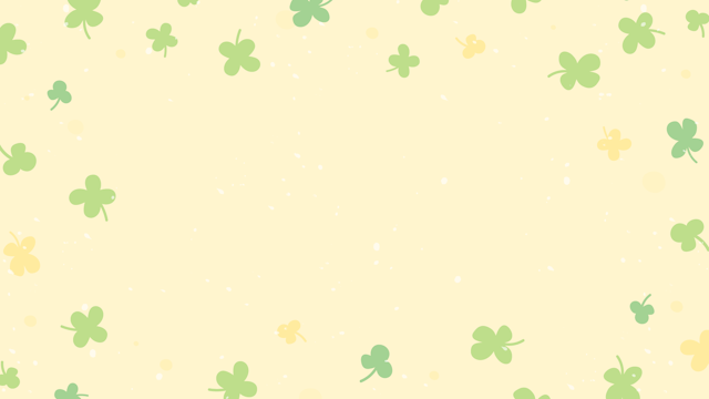 クローバーの背景(5種)のサムネイル１枚目