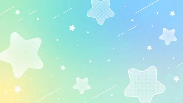 ゆめかわカラーの星空(6種)のサムネイル２枚目