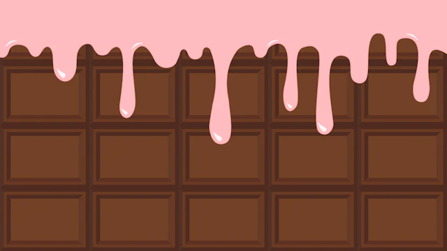 溶けるチョコレートの背景(7種)のサムネイル１枚目