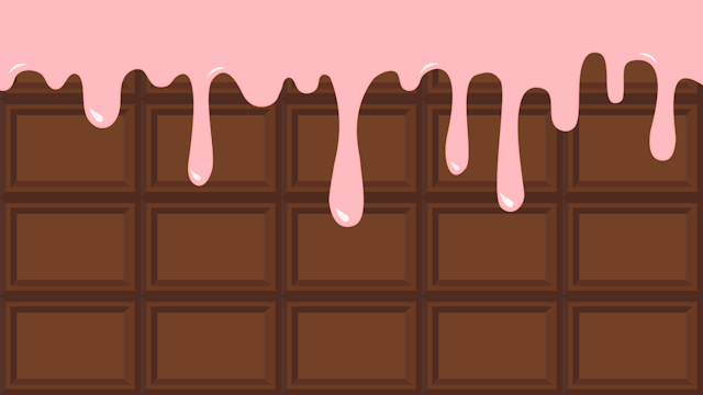溶けるチョコレートの背景(7種)のサムネイル１枚目