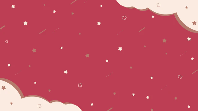 冬の雲と星の背景(7種)のサムネイル１枚目