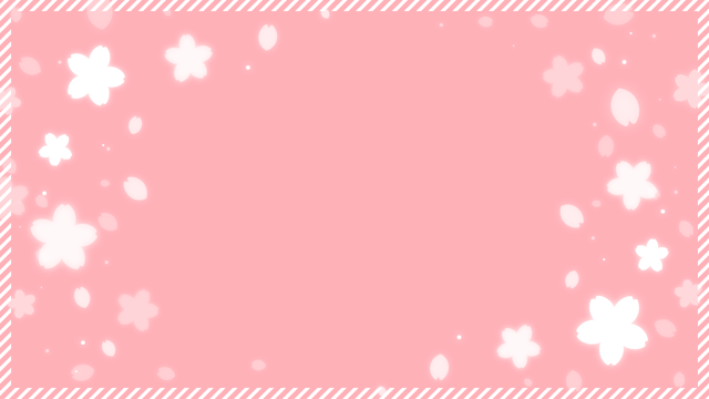 桜の花のシンプル背景(8種)のサムネイル１枚目