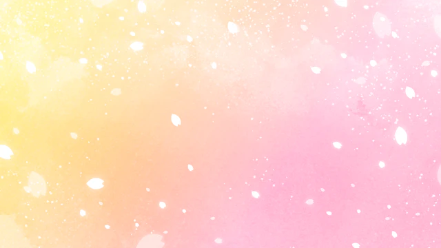 桜吹雪の背景(7種)のサムネイル１枚目