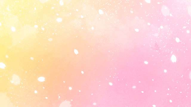 桜吹雪の背景(7種)のサムネイル１枚目