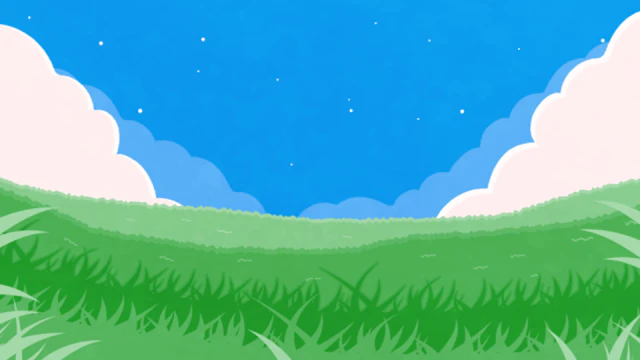 草原と空の背景(7種)のサムネイル１枚目