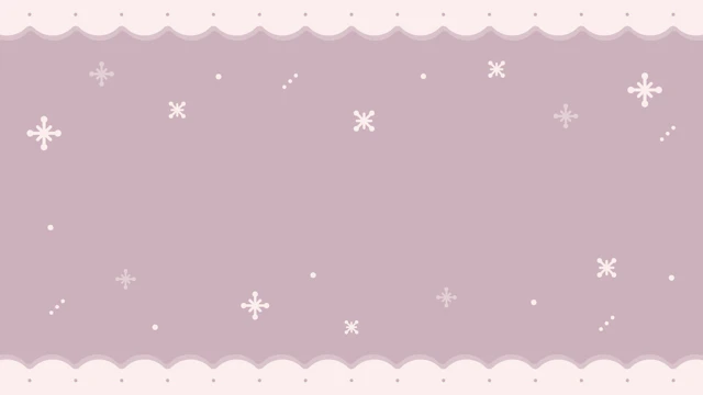 冬のシンプルフリルの背景(9種)のサムネイル２枚目