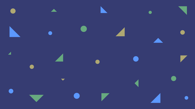 シンプルな幾何学模様(6種)のサムネイル１枚目