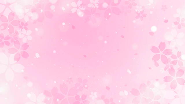 ふわふわ桜の背景(8種)のサムネイル１枚目