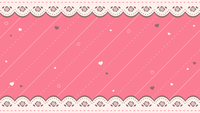 薔薇レースとハートの背景(9種)のサムネイル１枚目