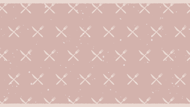 フォークとナイフ柄の背景(7種)のサムネイル１枚目