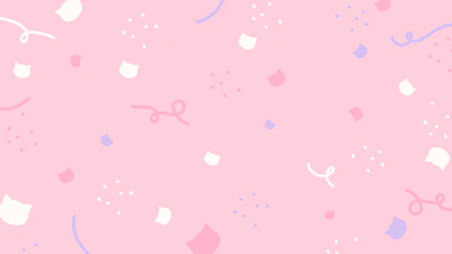 ゆるポップねこ柄(5種)のサムネイル１枚目